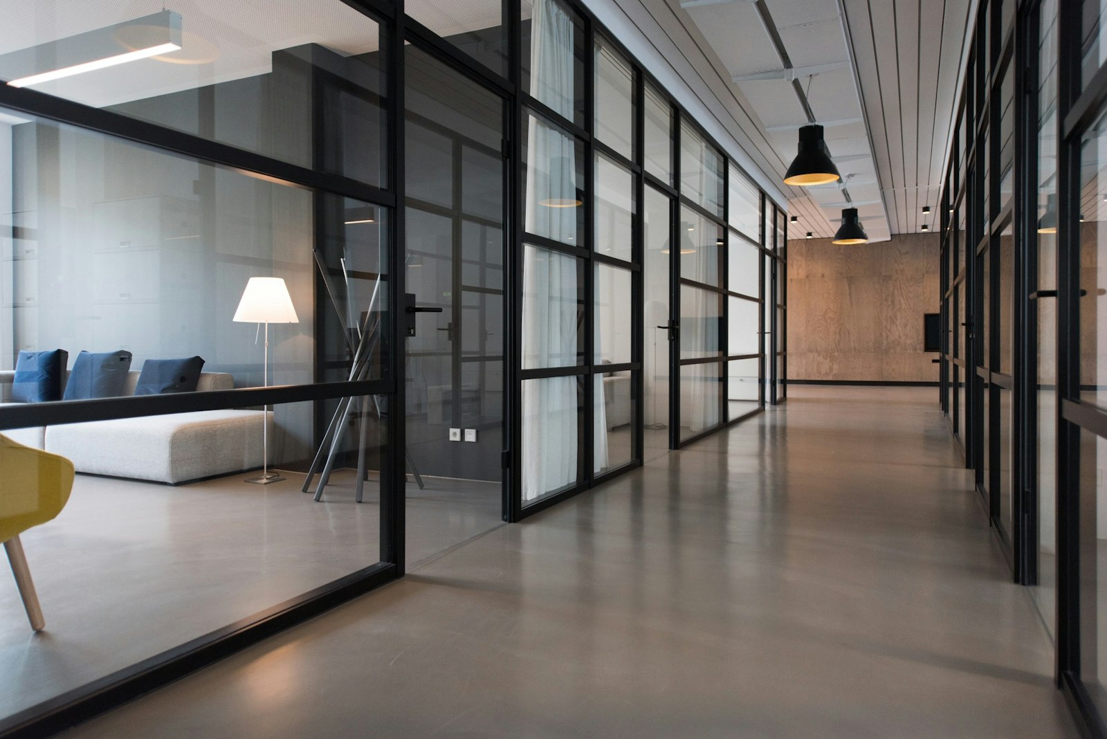 Modern operations workspace with collaborative teams and digital systems.